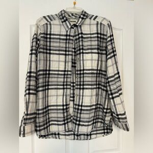 Women’s American Eagle Cotton Plaid Button Shirt